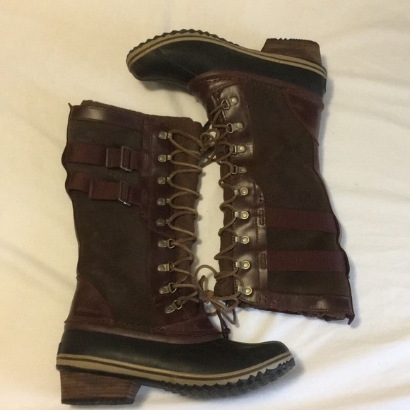 Sorel Shoes - Sorel Conquest Carly 2:  British Tan size 10
